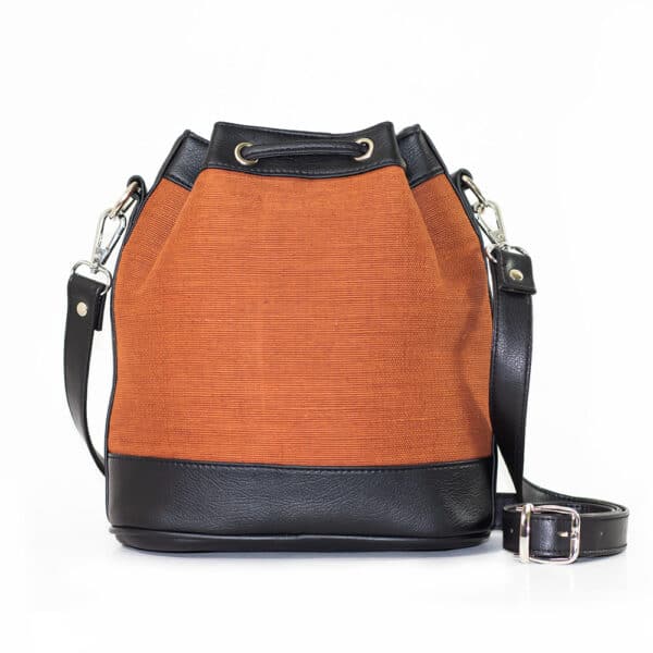 Stylish Rust Brown Kucchi Bag - Image 3