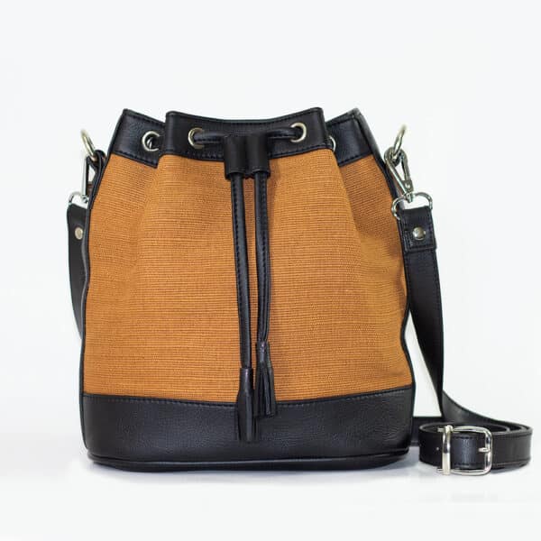 Stylish Brown Bucket Bag