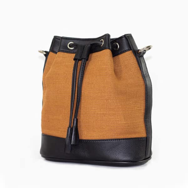 Stylish Brown Bucket Bag - Image 2